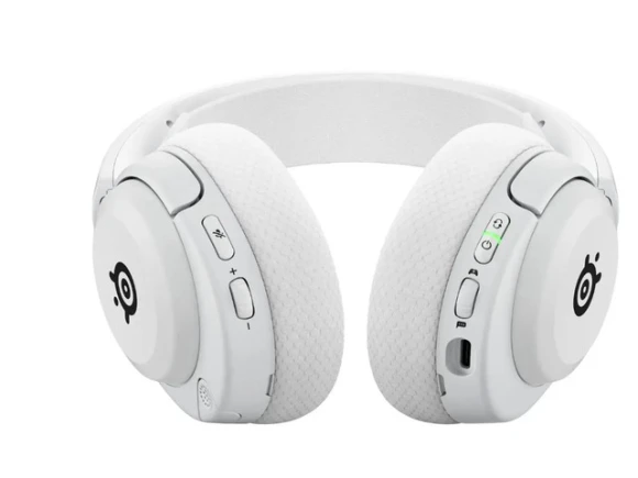 Wireless Gaming Headset, White — Wireless Earbuds, SteelSeries
