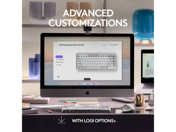 Wireless Illuminated Mechanical Keyboard — Bluetooth Keyboard, Logitech