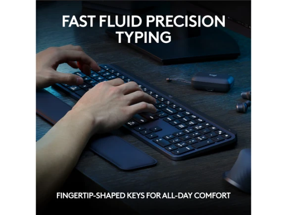 Wireless Keyboard, Black — Bluetooth Keyboard, Logitech