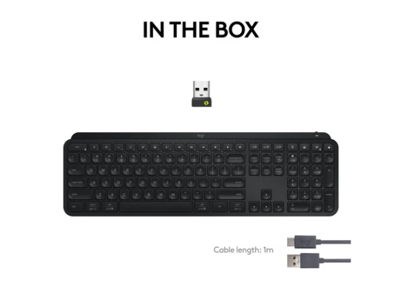 Wireless Keyboard, Black — Bluetooth Keyboard, Logitech