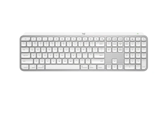 Wireless Keyboard for Mac, Pale Grey — Bluetooth Keyboard, Logitech