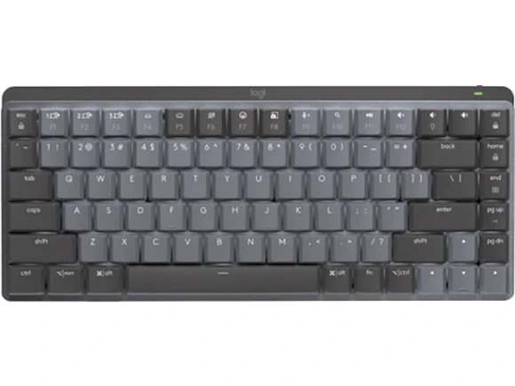 Wireless mechanical keyboard, Graphite — Bluetooth Keyboard, Logitech