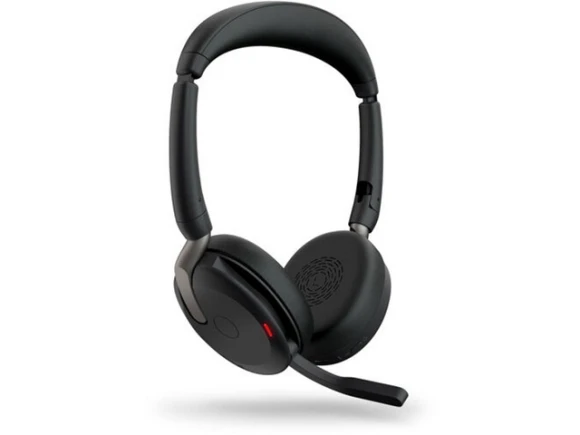 Evolve2 65 Flex Wireless Headset with Wireless Charger — Wireless Earbuds, Jabra