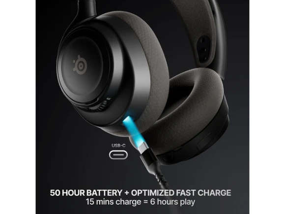 Gen 2 Gaming Headset, Black — Wireless Earbuds, SteelSeries