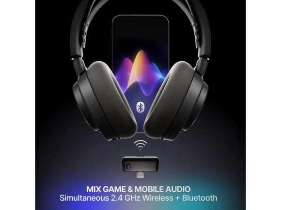 Gen 2 Gaming Headset, Black — Wireless Earbuds, SteelSeries