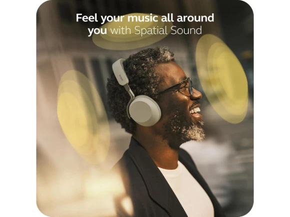On-ear wireless Bluetooth headset, Warm Gray — Wireless Earbuds, Jabra
