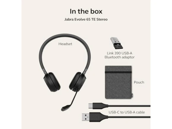 Wireless Dual-Ear Headphones, Black, Third Edition — Wireless Earbuds, Jabra