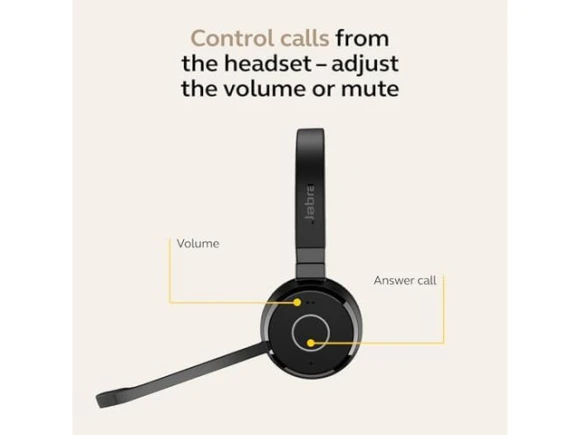 Wireless Dual-Ear Headphones, Black, Third Edition — Wireless Earbuds, Jabra