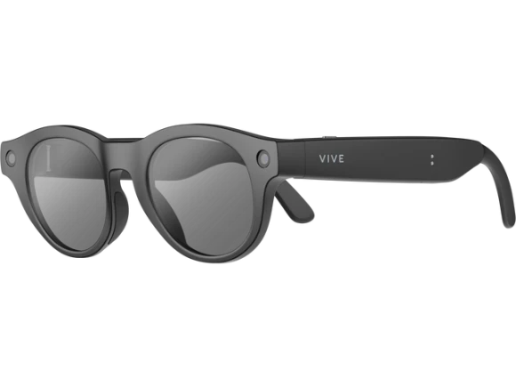 Round AI Glasses with Sunglass Lenses — Smart Glasses, VIVE