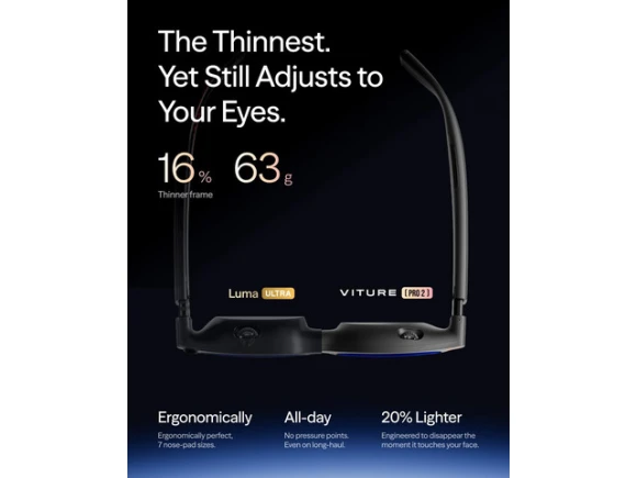 XR/AR glasses with myopia adjustment — Smart Glasses, VITURE