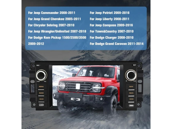 7-inch Android 13 Car Stereo — Car Infotainment System, litillbuly