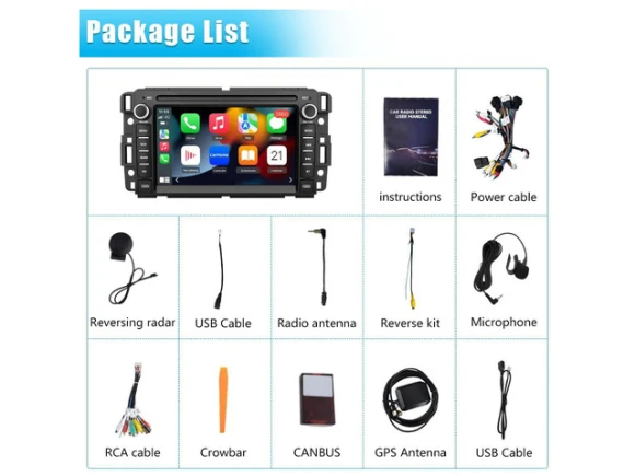 7-Inch Touchscreen Car Radio — Car Infotainment System, litillbuly