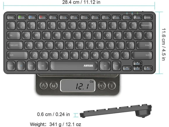 Bluetooth Keyboard — Bluetooth Keyboard, Arteck