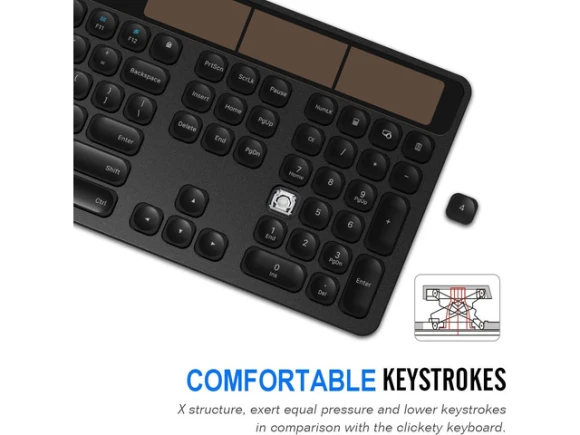 Full-Size Wireless Keyboard — Bluetooth Keyboard, Arteck