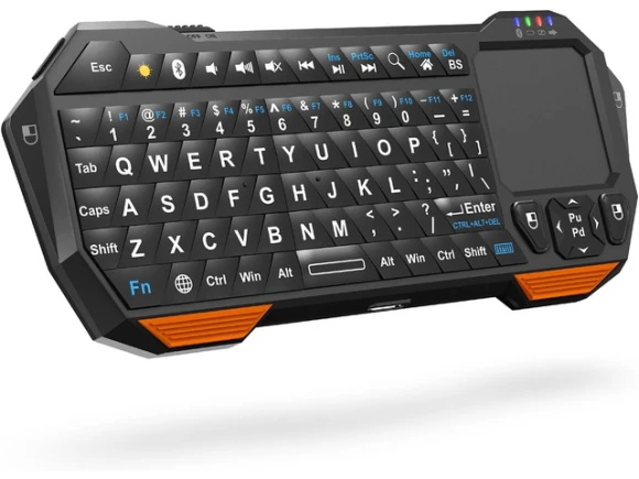 Mini Bluetooth Keyboard with Touchpad — Bluetooth Keyboard, Fosmon