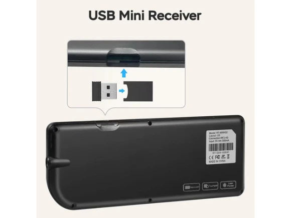 Mini Keyboard with Touchpad — Bluetooth Keyboard, STARWELL