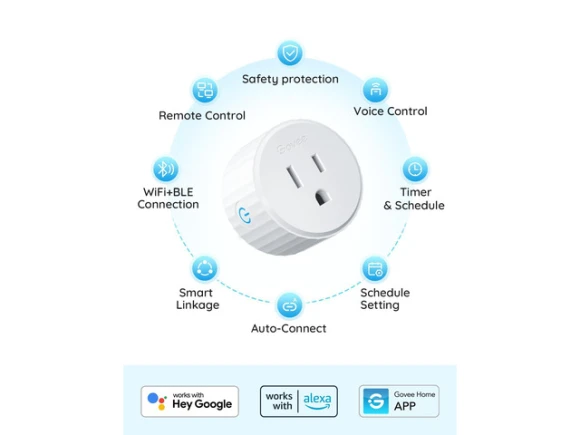 Smart Plug, 4 Pack — Smart Plug, Govee