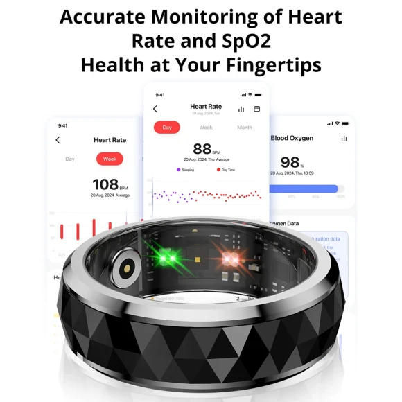 Fidget-Spinner Smart Ring — Smart Ring, COLMI