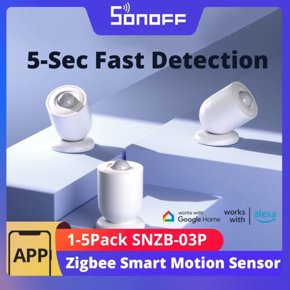 Zigbee Motion Sensor — Motion Sensor, Sonoff