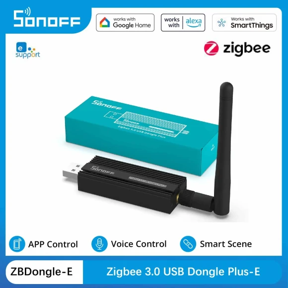 Zigbee 3.0 USB Dongle Wireless Gateway — Smart Home Hub, Sonoff
