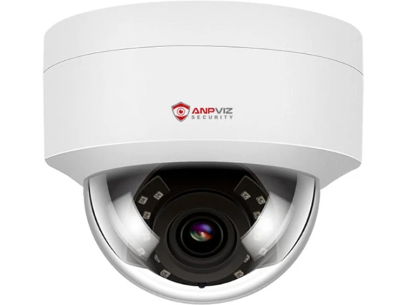 4MP PoE IP Dome Security Camera, 2.8mm Lens — Security Camera, Anpviz