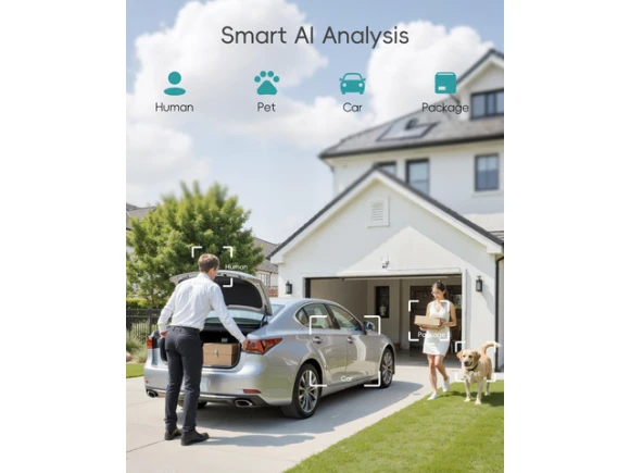 Outdoor Security Camera — Security Camera, ZUMIMALL