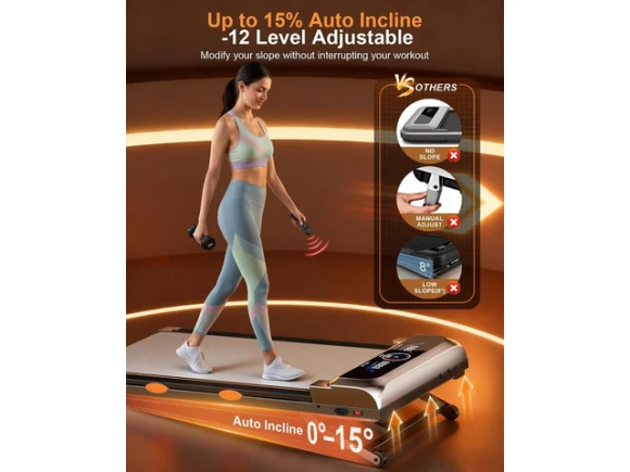 Walking Pad Treadmill — Connected Equipment, Rayspace