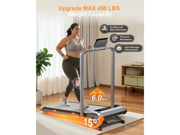 Walking Pad Treadmill — Connected Equipment, Rayspace