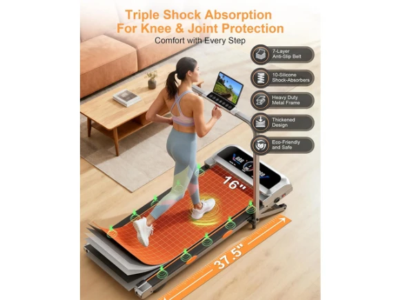 Walking Pad Treadmill — Connected Equipment, Rayspace