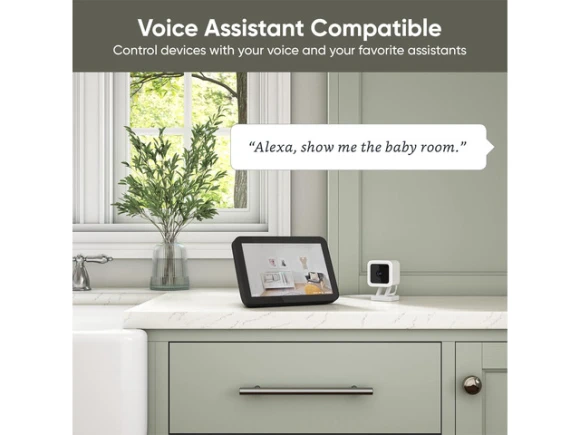White Security Camera, 1-Pack — Security Camera, WyzeCam