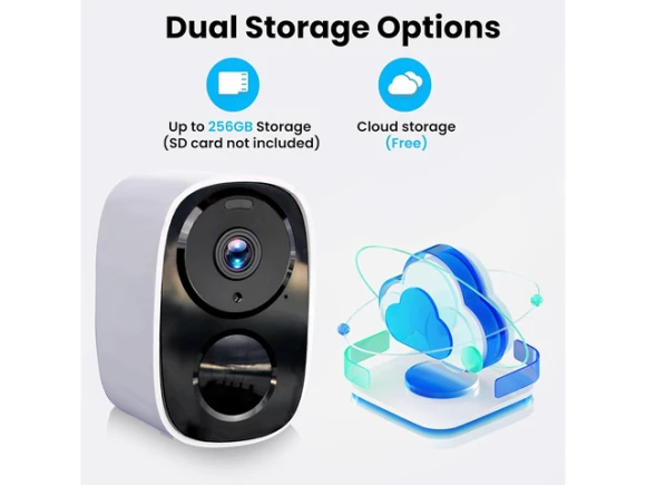 Wireless Outdoor Security Camera — Security Camera, TAURKENAM