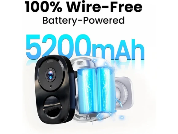 Wireless Outdoor Security Camera — Security Camera, TAURKENAM