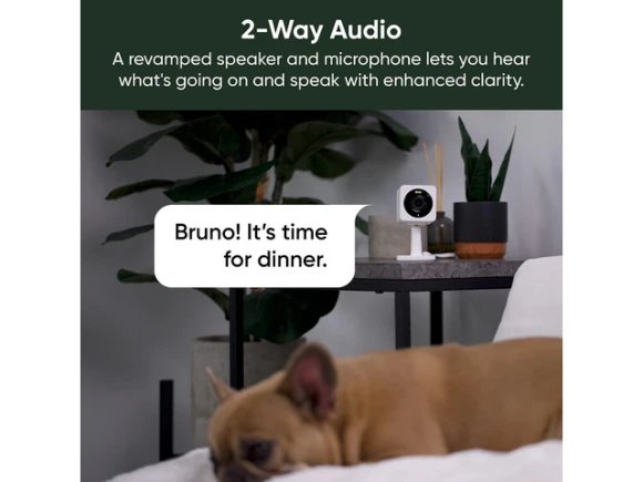 Indoor/Outdoor Smart Home Security Camera, 2-Pack, White — Security Camera, Wyze