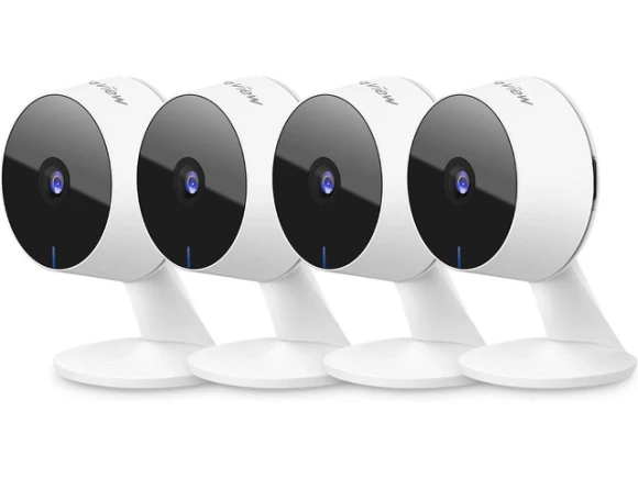 Indoor Wi-Fi Security Camera, 4 Cameras — Security Camera, LaView