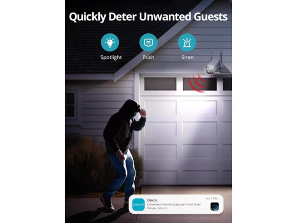 Outdoor Security Camera — Security Camera, DEKCO