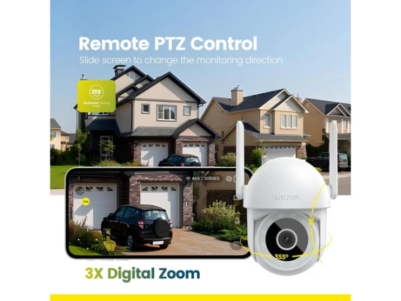 Outdoor Security Camera — Security Camera, litokam