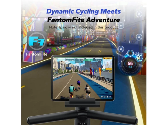 Recumbent Exercise Bike — Connected Equipment, MERACH