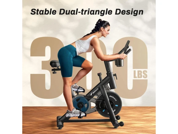 Stationary Exercise Bike — Connected Equipment, MERACH