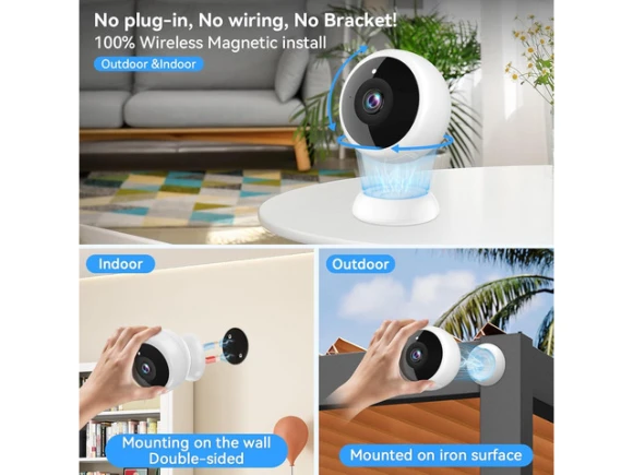 Wireless Security Camera — Security Camera, WOOJONG