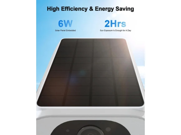 2K Solar Security Camera — Security Camera, ANRAN