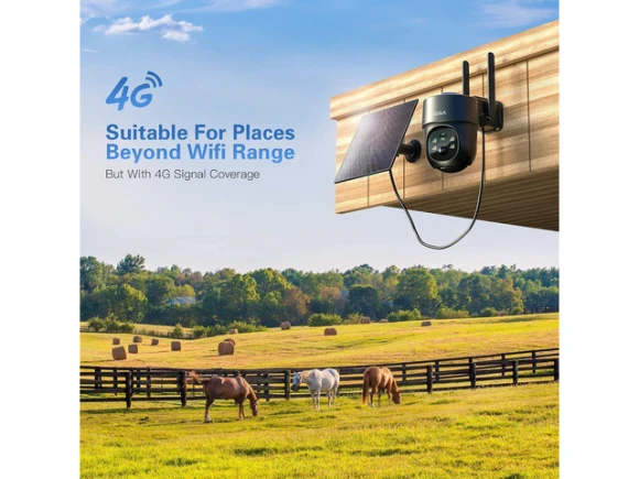4G LTE Cellular Security Camera — Security Camera, Xega