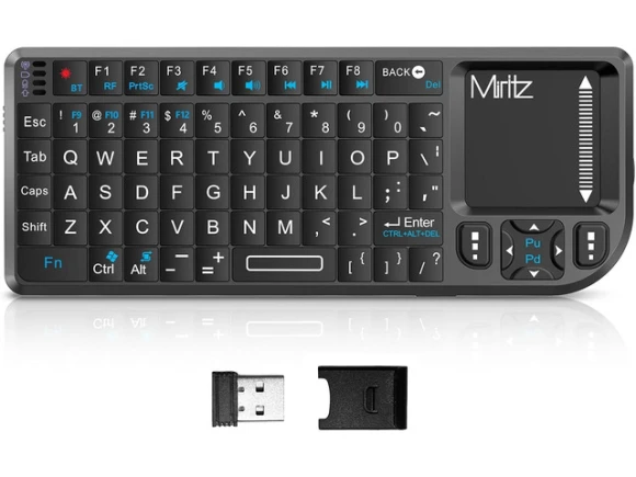 Mini keyboard with touchpad — Bluetooth Keyboard, WOOJONG
