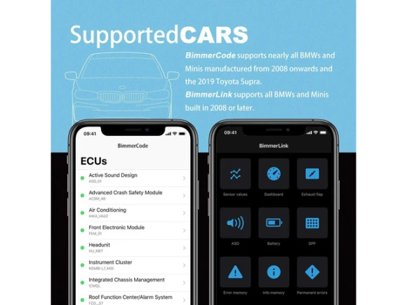 OBD2 scanner for BMW/Mini — OBD2 Scanners, Vgate