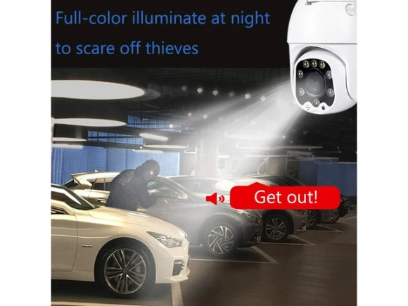 Outdoor PTZ WiFi IP Security Camera — Security Camera, WOOJONG