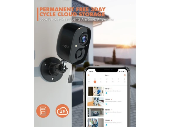 Outdoor Wireless Security Camera — Security Camera, DZEES