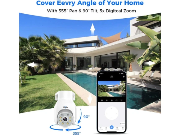 Wireless Security Camera — Security Camera, Hiseeu