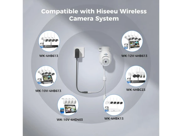 Wireless Security Camera — Security Camera, Hiseeu