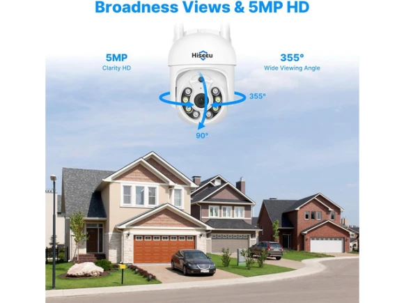 Wireless Security Camera — Security Camera, Hiseeu