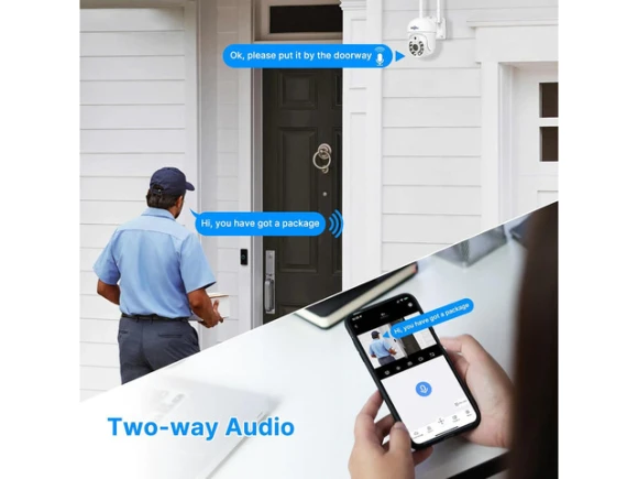 Wireless Security Camera — Security Camera, Hiseeu