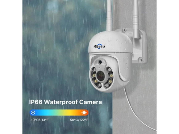 Wireless Security Camera — Security Camera, Hiseeu
